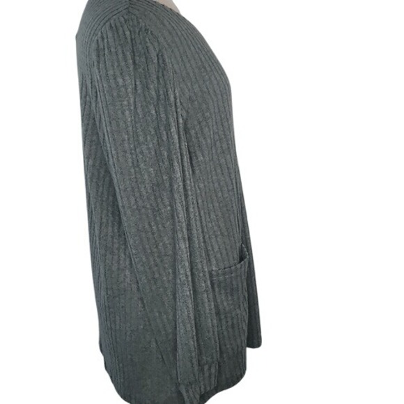 Ofeefan Cozy‎ Green Ribbed Sweater Tunic - Picture 4 of 14